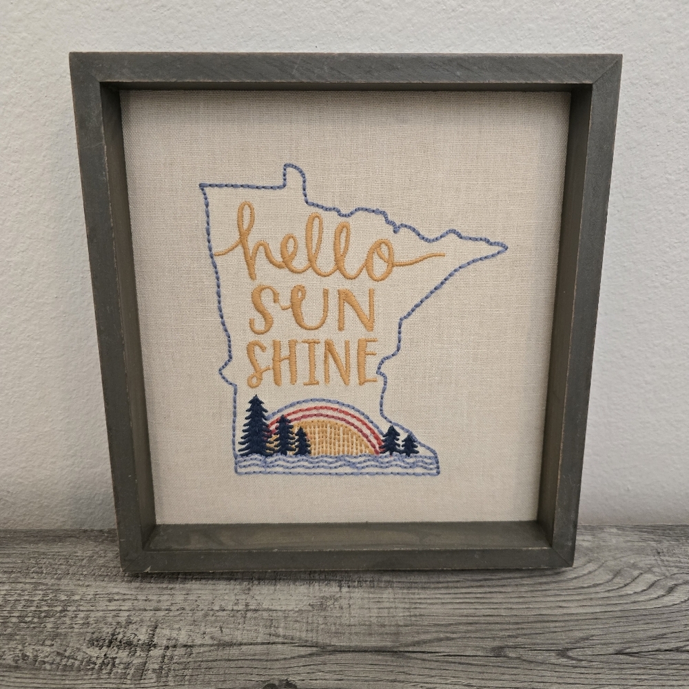 Primitives by Kathy Inspirational Wall Art -Minnesota